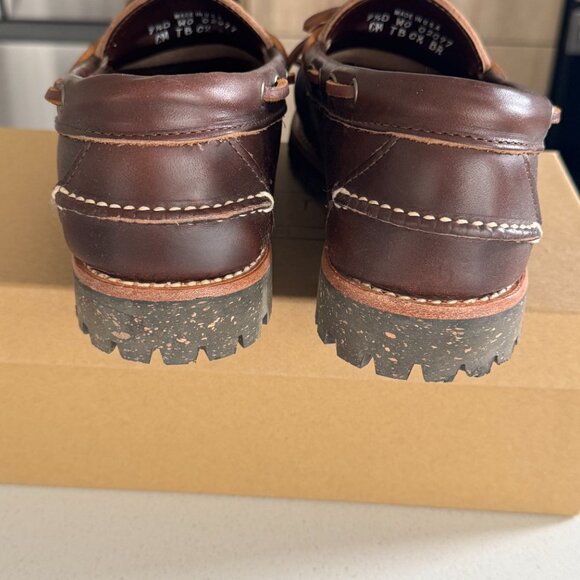 Oak Street Bootmakers Leather Rowing Oxfords - Picture 5 of 8